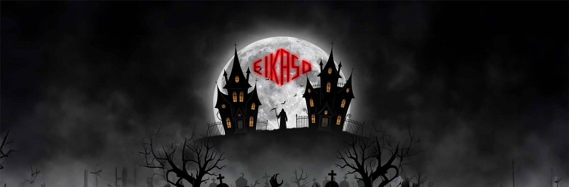 Halloween Aktion bei Eikaso: 30% Rabatt auf das gesamte Sortiment im Online-Shop.