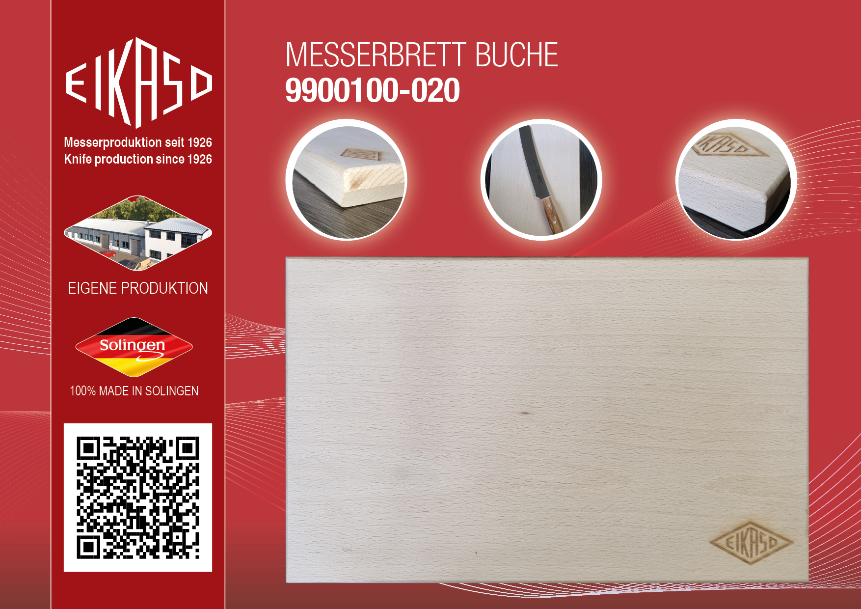 Eikaso Ausbeinmesseser 10cm 