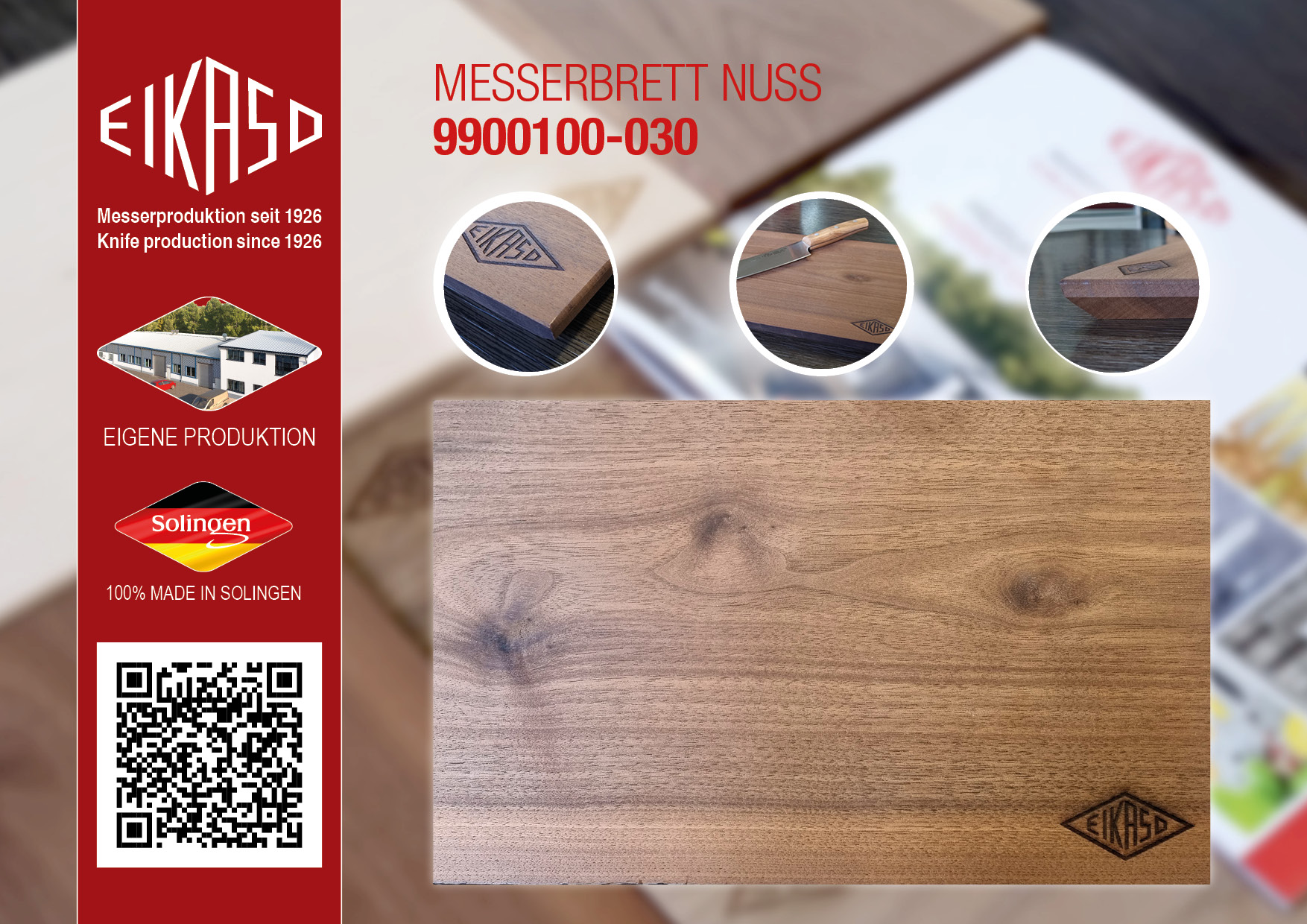 Eikaso Ausbeinmesseser 10cm 