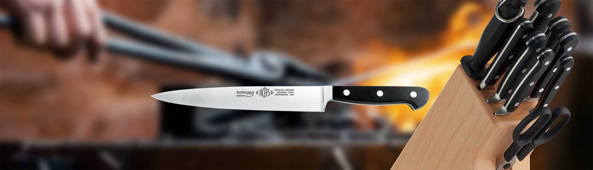 Eikaso - Traditional Craftsmanship from Solingen: The Perfect Chef's Knife for Discerning Cooks.